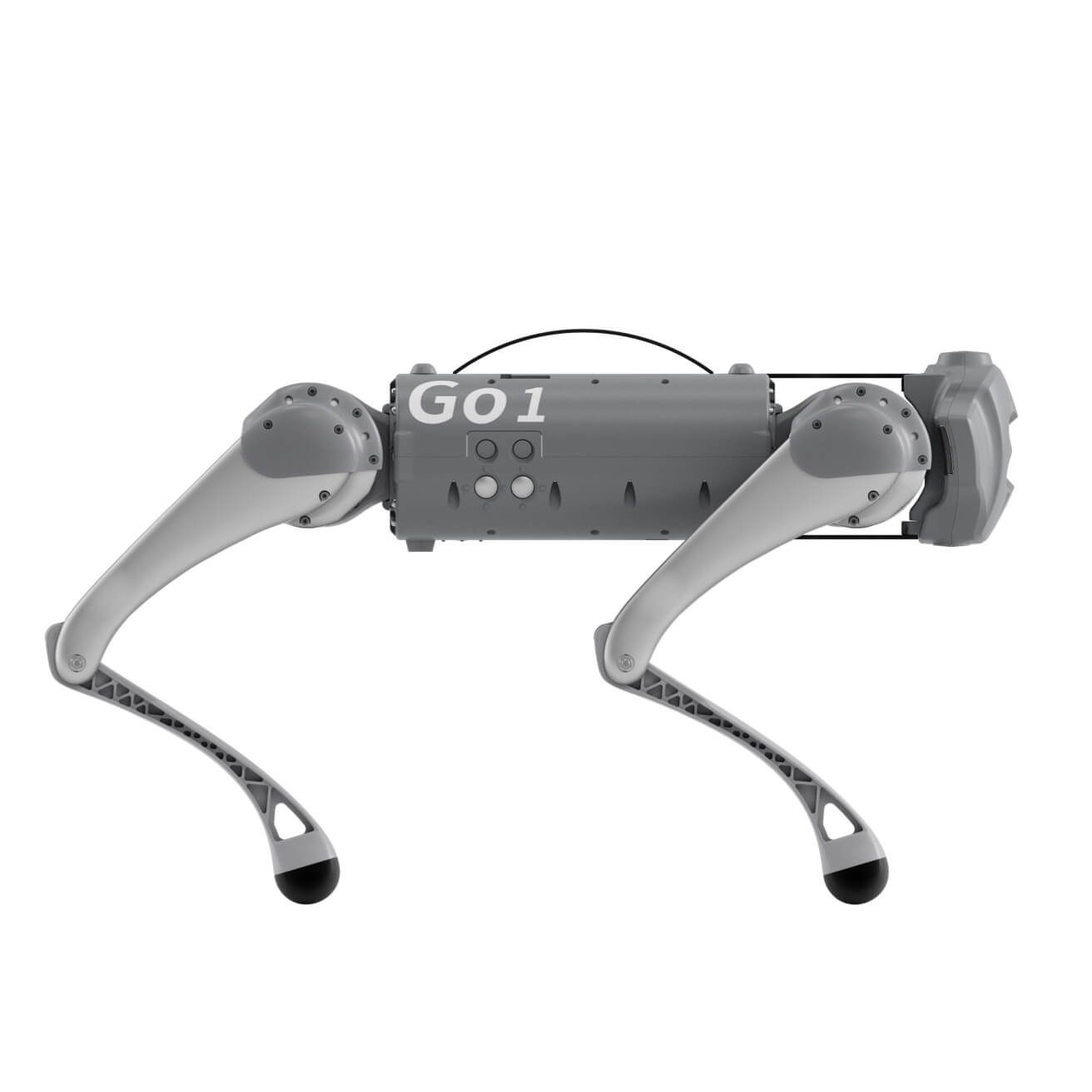 Unitree Go1 Quadruped Robot | Lightweight All-Terrain Robot Dog, Go1 Air & Go1 Pro Versions