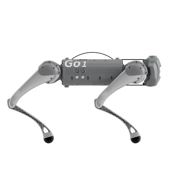Unitree Go1 Quadruped Robot | Lightweight All-Terrain Robot Dog, Go1 Air & Go1 Pro Versions