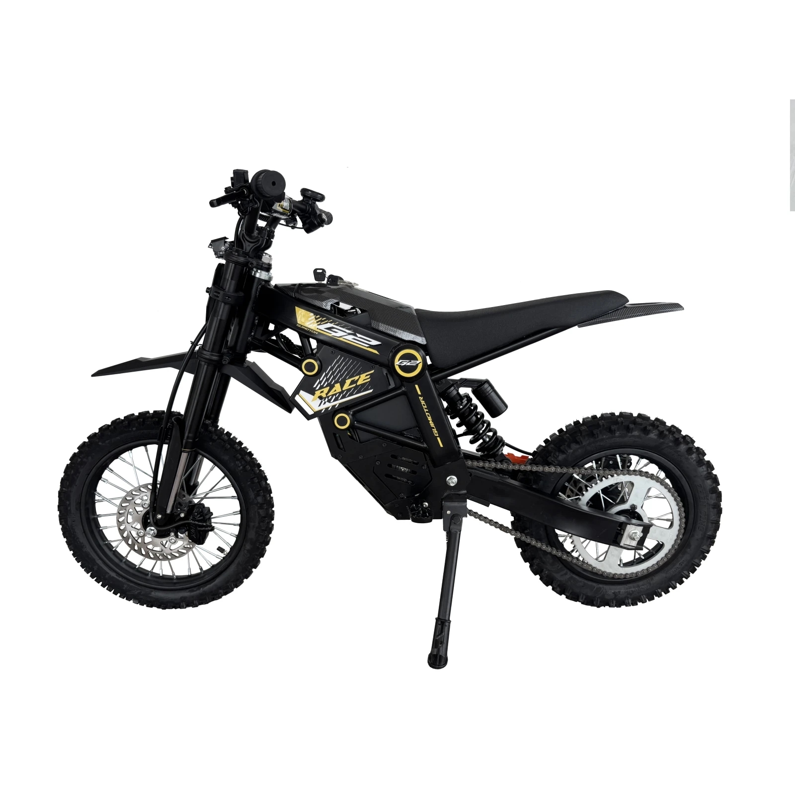 Guimotor G2 Electric Dirt Bike,3500W Mid‑Drive Motor 48V 20.8Ah, Max Speed 60‑64km/h, 35‑55km Range, UL Certified Off‑Road E‑Dirt Bike