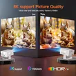 Magcubic HY450MAX Home Theater Projector,Native 1080P Full HD,1100 ANSI Lumens,Android 14,Auto Focus & Auto Keystone,1.0‑1.1 Throw Ratio,135‑Inch Large Screen Smart Projector