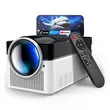 Magcubic HY450 Ultra Short Throw Projector,Native 1080P Full HD,900 ANSI Lumens,0.6:1 Throw Ratio,Android 14,Auto Keystone,Dual 6W Speakers,50‑200 Inch Large Screen Home Cinema Projector