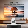 Magcubic HY310 Portable Smart Projector,Native 1080P Full HD,260 ANSI Lumens,Android 14,Auto Focus & Auto Vertical Keystone,6‑Axis Air Mouse Remote,WiFi6 BT5.0,35‑135 Inch Mini Home Projector