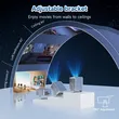 Magcubic HY450GT Google TV Smart Projector,Native 1080P Full HD,1100 ANSI Lumens,Auto Focus & Auto Keystone,Obstacle Avoidance,40‑140 Inch Large Screen Home Cinema Projector