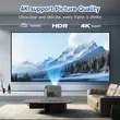 Magcubic HY450GT Google TV Smart Projector,Native 1080P Full HD,1100 ANSI Lumens,Auto Focus & Auto Keystone,Obstacle Avoidance,40‑140 Inch Large Screen Home Cinema Projector