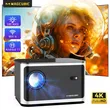 Magcubic HY350Pro Smart Home Theater Projector,Native 1080P Full HD,580 ANSI Lumens,Android 11,Electronic Focus & Auto Vertical Keystone,40‑150 Inch Large Screen Home Cinema Projector
