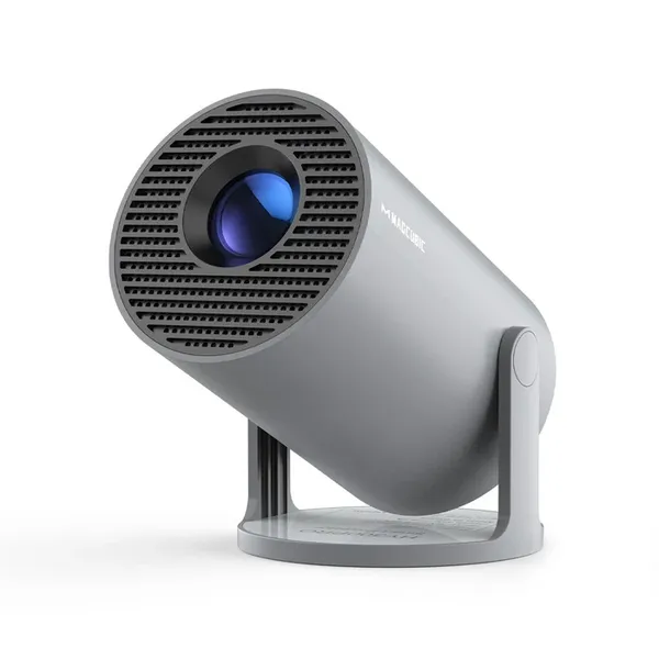 Magcubic HY300Pro Mini Portable Projector,Native 720P HD,200 ANSI Lumens,Android 14,180° Rotatable Body,Auto Vertical Keystone,35‑135 Inch Screen,WiFi 6 BT5.0 Home Outdoor Projector