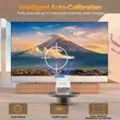 Magcubic HY300MAX Mini Portable Projector,Native 720P HD,260 ANSI Lumens,Android14,Auto Focus & Auto Vertical Keystone,WiFi6 BT5.4,35‑135 Inch Home Camping Travel Projector