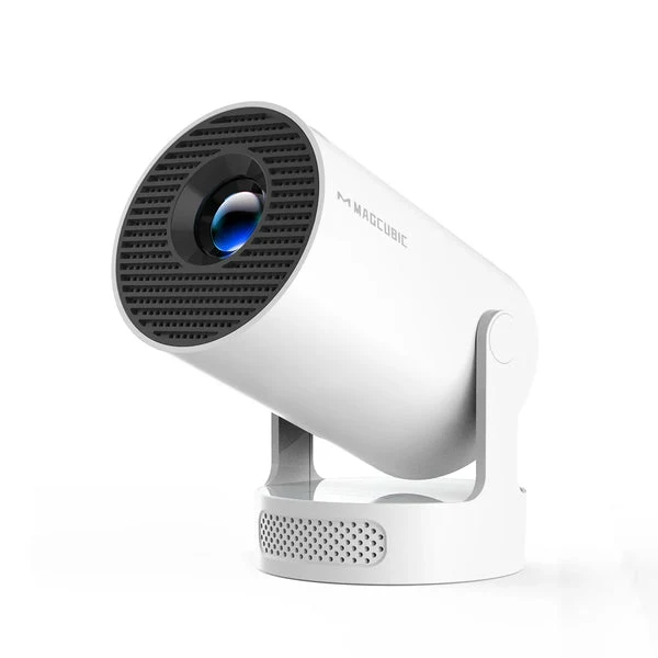 Magcubic HY300Pro+ Mini Portable Projector,Native 720P HD,290 ANSI Lumens,Android14,Auto Vertical Keystone,WiFi6 BT5.4,180° Rotatable,35‑135 Inch Bedroom Travel Projector