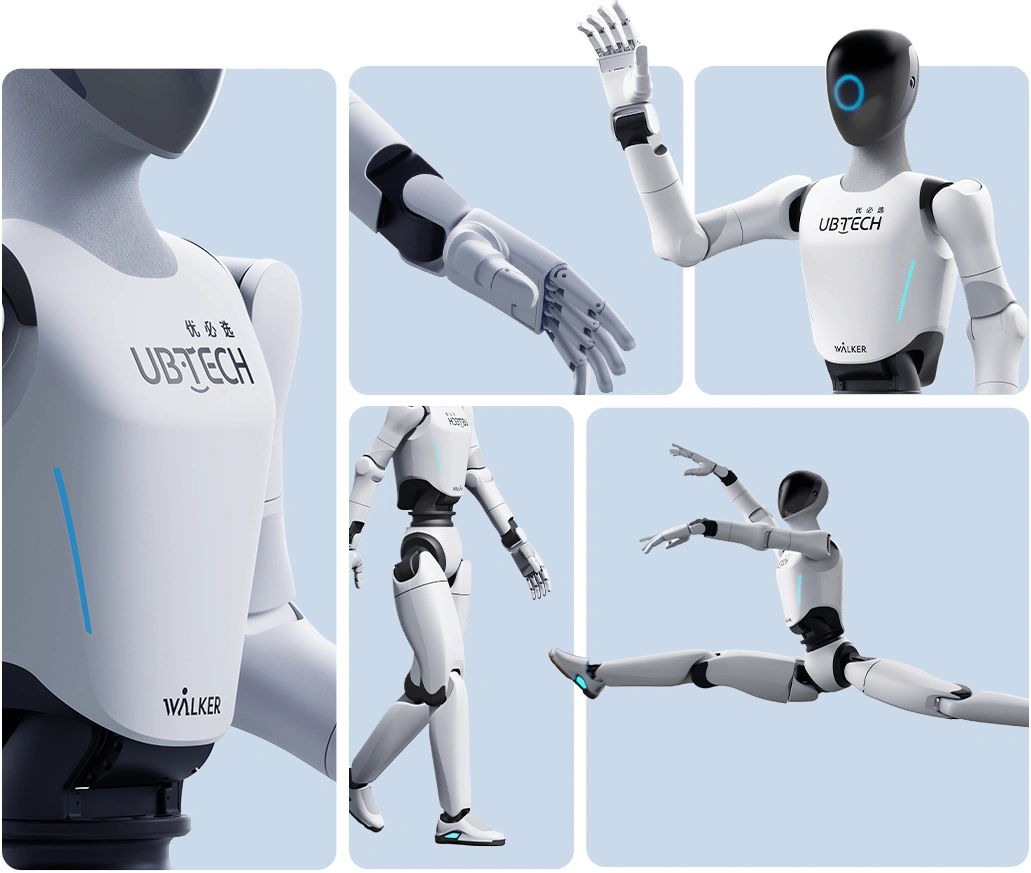 UBTECH Walker C1 Full‑Size Humanoid Service Robot, 53‑DOF, NVIDIA Jetson Thor, Built‑in World Model, Multimodal LLM, 3D Autonomous Navigation, Dynamic Agility