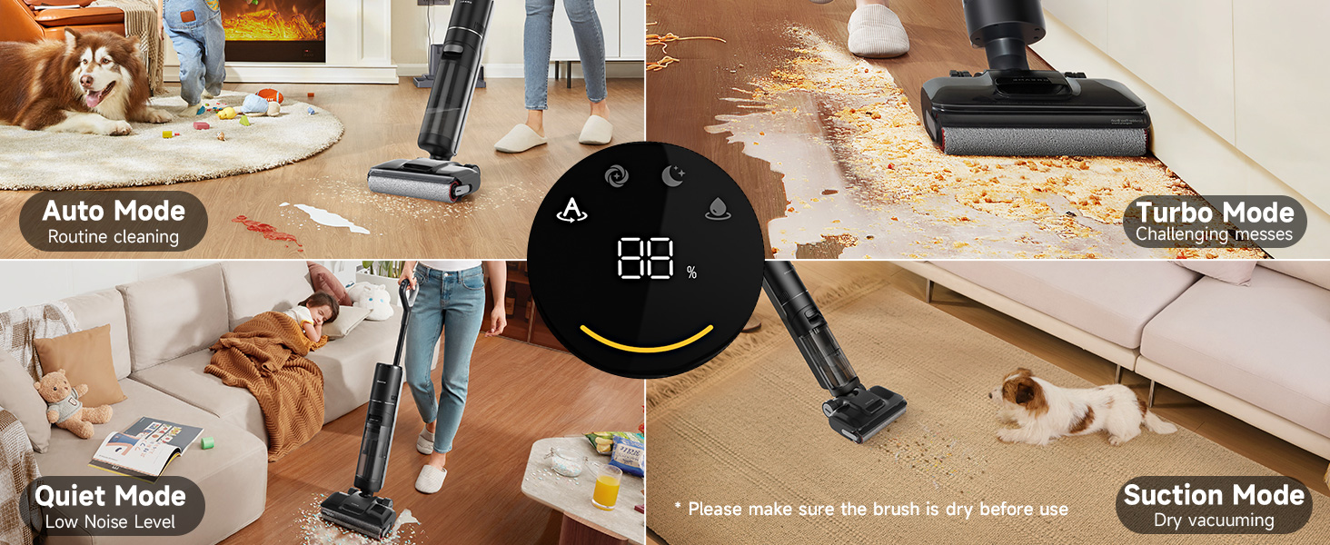 4 Modes dreame H12 FlexReach