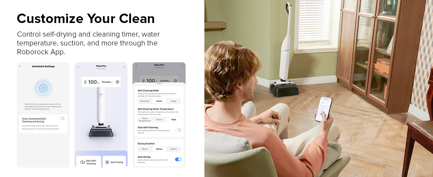 smart vacuum mop