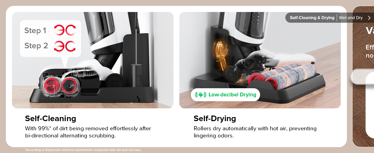 vacuum mop combo