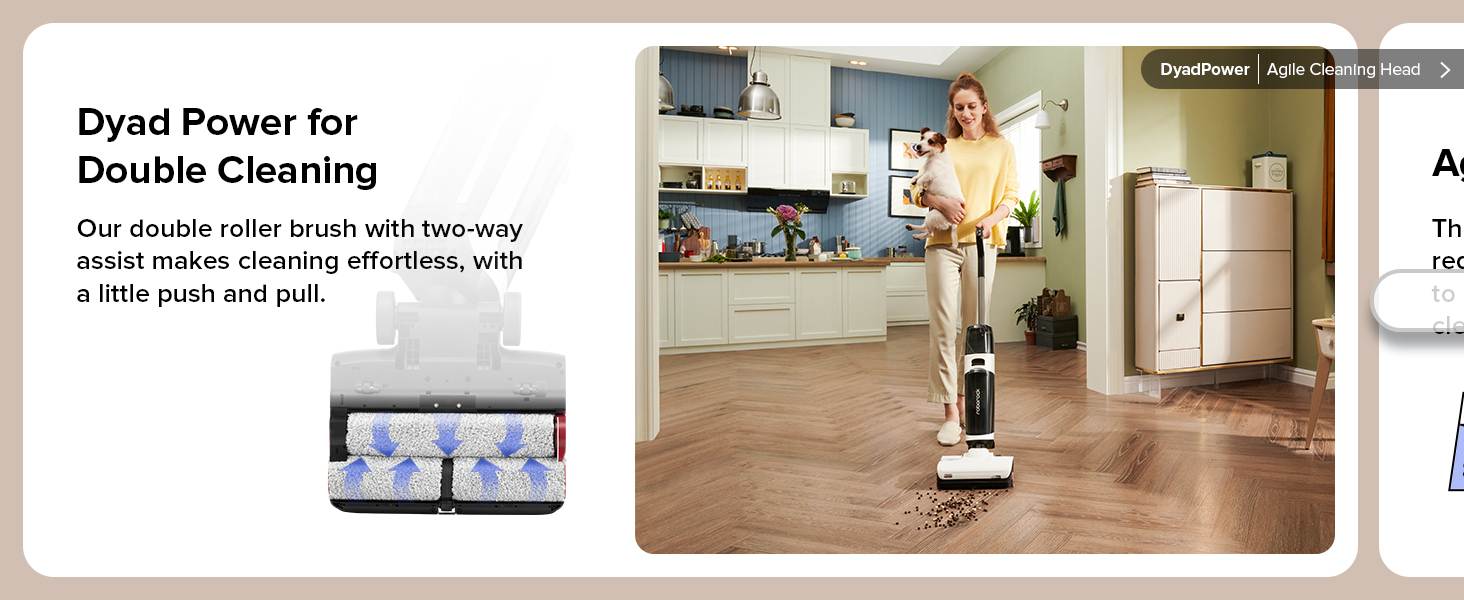 vacuum mop combo
