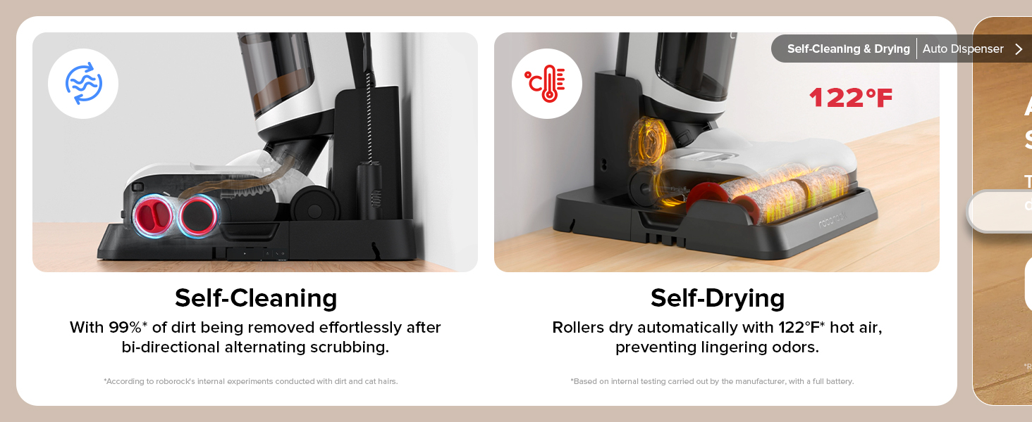 self cleaning vacuum mop