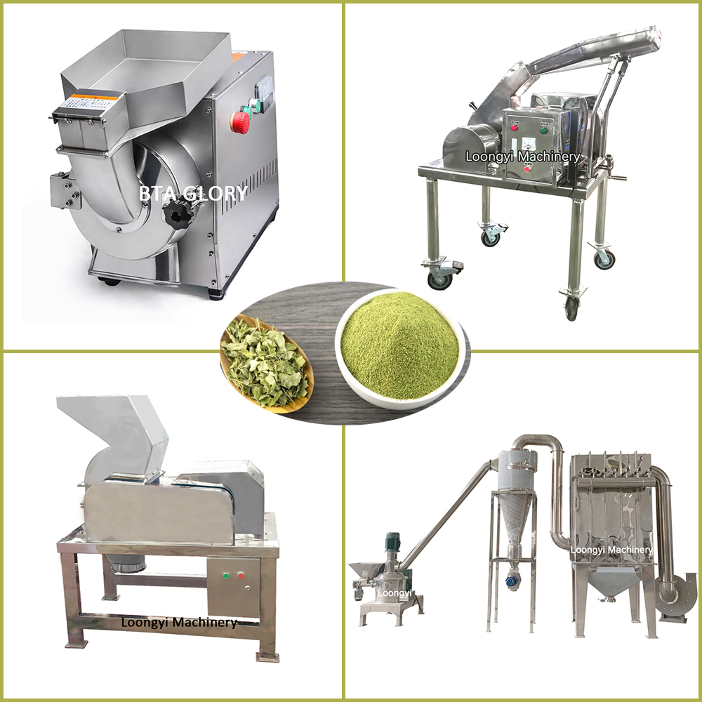 Introduction of 4 types of Leaf Grinding Machines