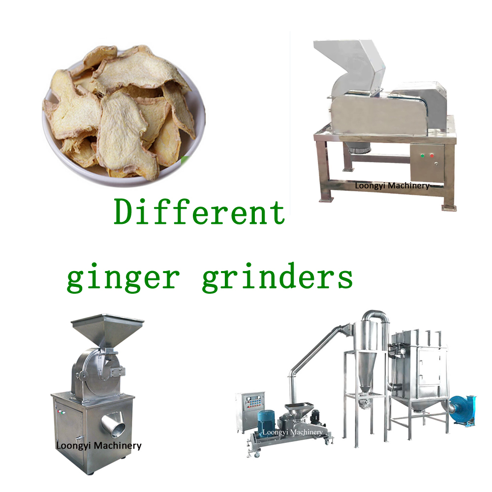 How to grind ginger by kinds of grinder