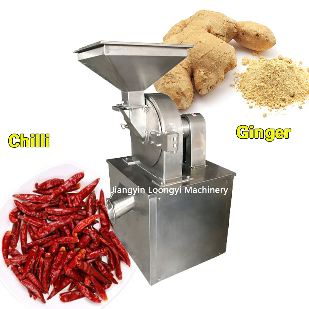 Chilli ginger crushing by our Universal grinder