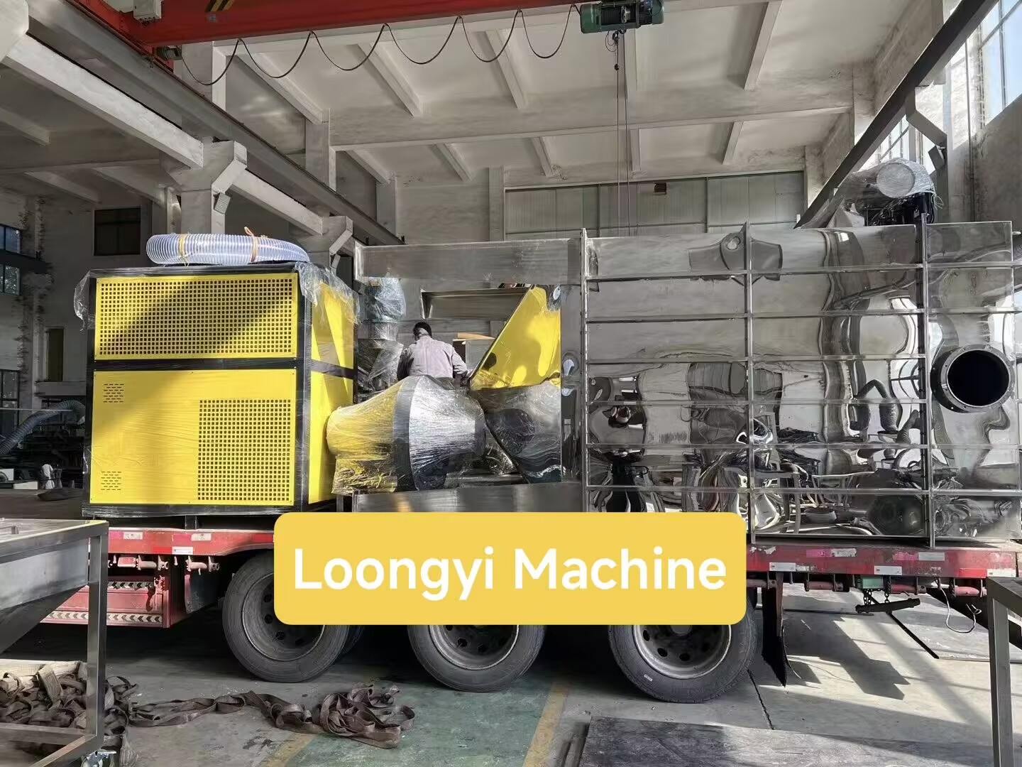 WFJ-80 Air Classifier Mill is sent to Russia