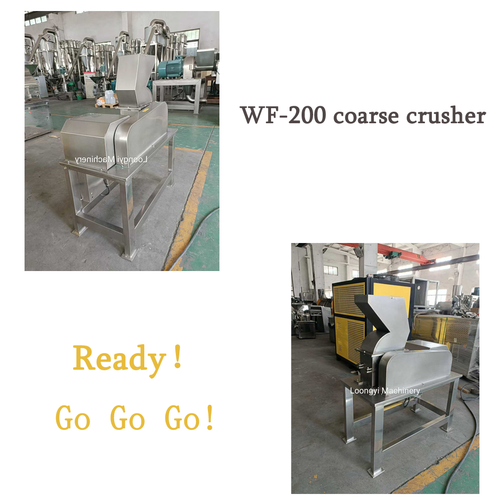 WF-200 Coarse Crusher was sent to Germany