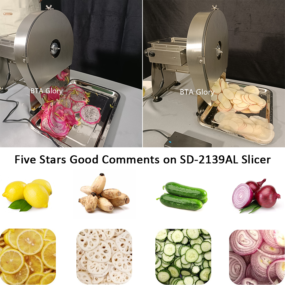 Five Stars Good Comments on SD-2139AL Slicer