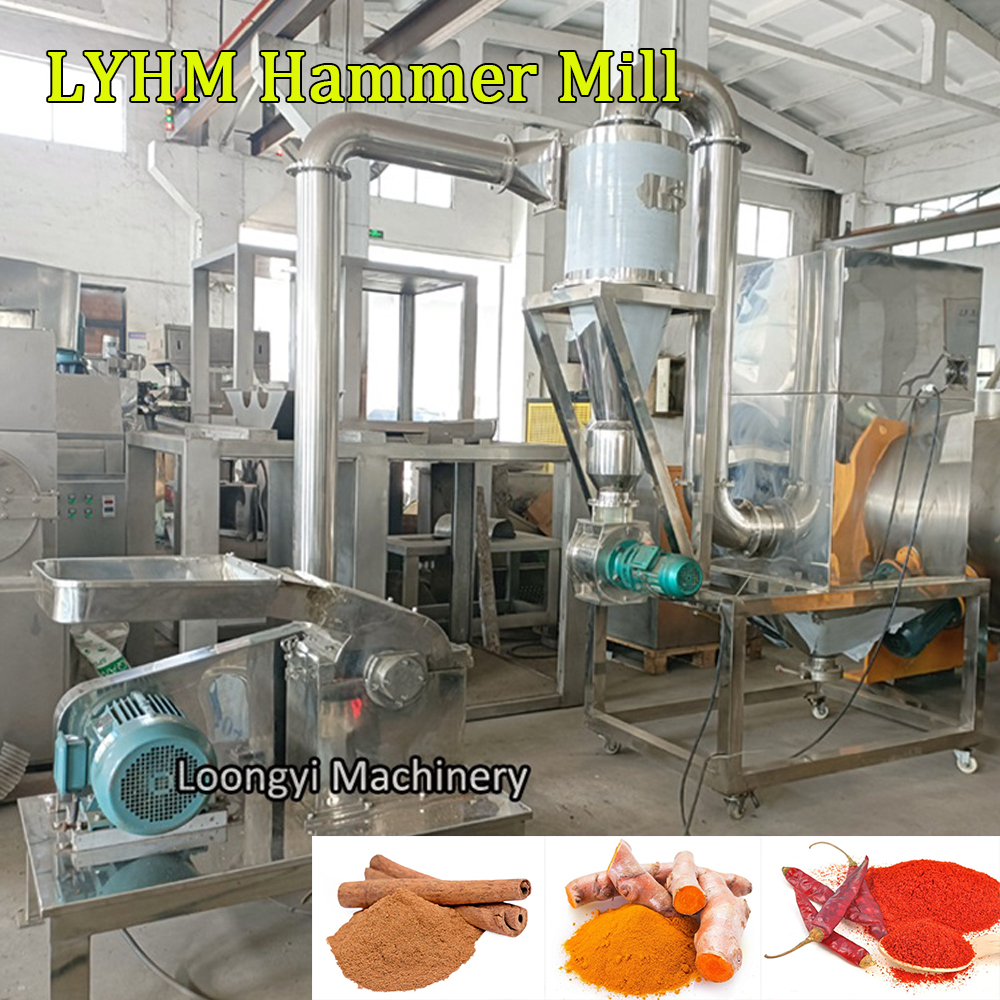Hot sale big scale spice hammer grinding mill