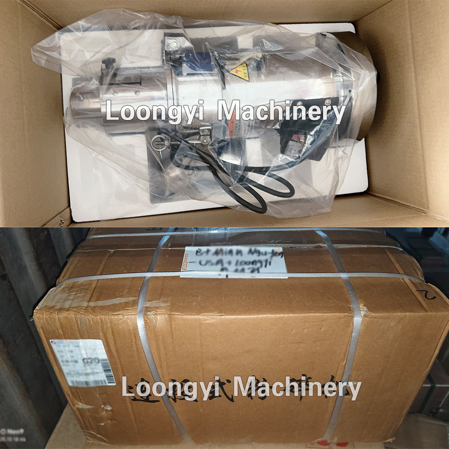 Five-star review from an American customer for the small hammer mill!