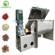 Industrial horizontal ribbon blender mixer fertilizer mixing equipment
