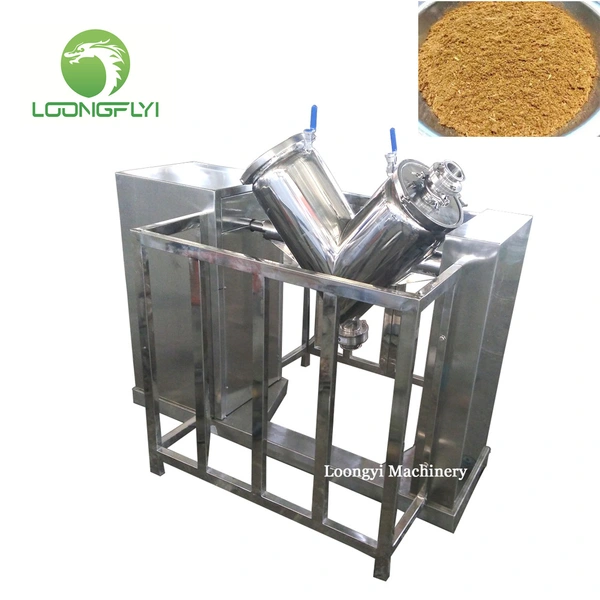 Protein vitamin sugar cocoa powder flour V mixer blender machine