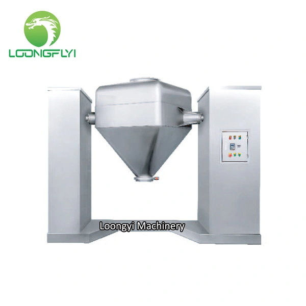 Stainless steel cereal tea salt coffee rotating drum mixer machine