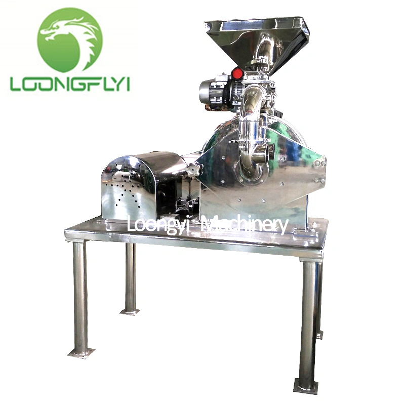 Stainless steel cocoa sugar spice grinder pin mill grinding machine