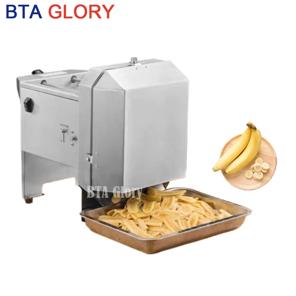 Electric banana slicer machine
