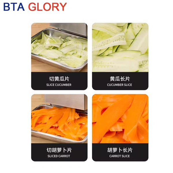 Electric banana slicer machine