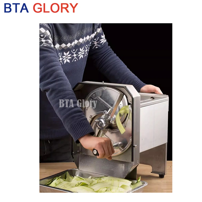 Electric banana slicer machine