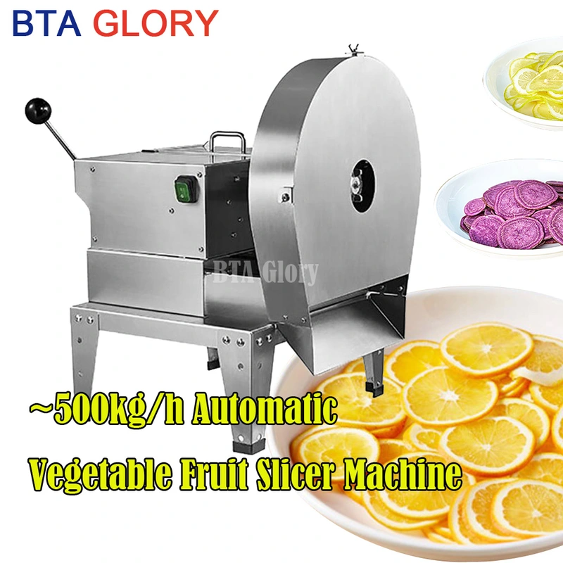 SD-3169XL 500KG/H Stainless Steel Lemon Apple Cutter Slicer Machine