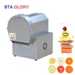 Square and round vegetable and fruit chips slicer machine