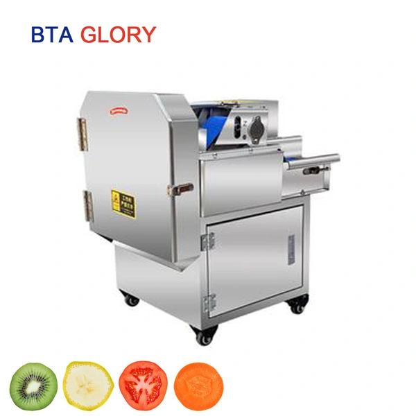 Square and round vegetable and fruit chips slicer machine