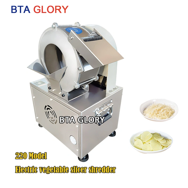 SP-220 Cucumber Ginger Garlic Vegetable Slicer Potato Shredder Machine