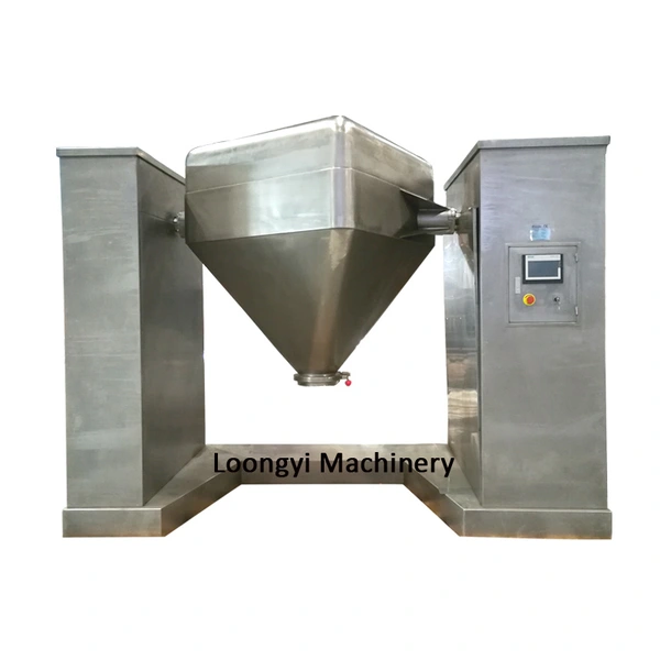 Stainless steel cereal tea salt coffee rotating drum mixer machine