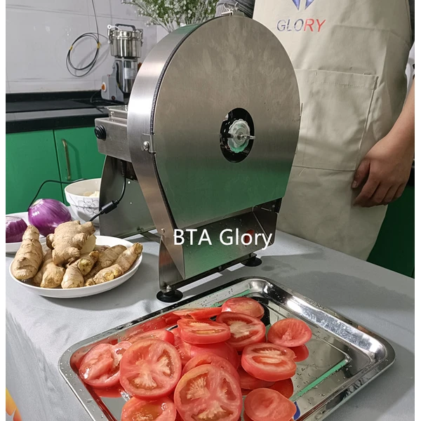 Electric And Manual Slicer Commercial Potato Carrot Slicing Machine