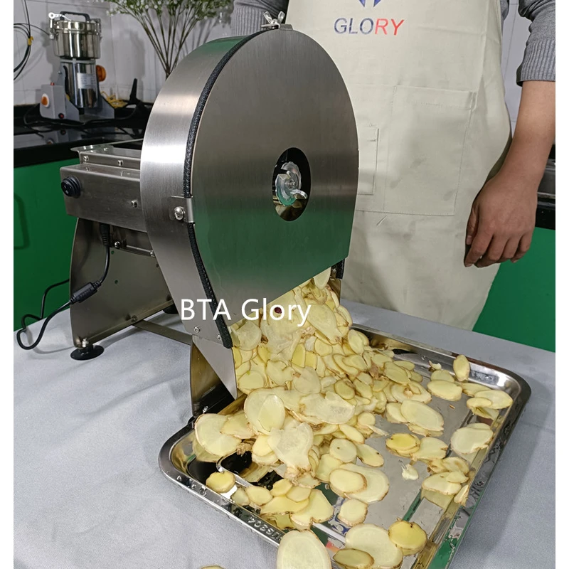 Electric And Manual Slicer Commercial Potato Carrot Slicing Machine