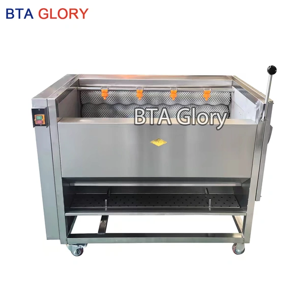  LYMG Series Brush Roller Cleaning And Peeling Machine