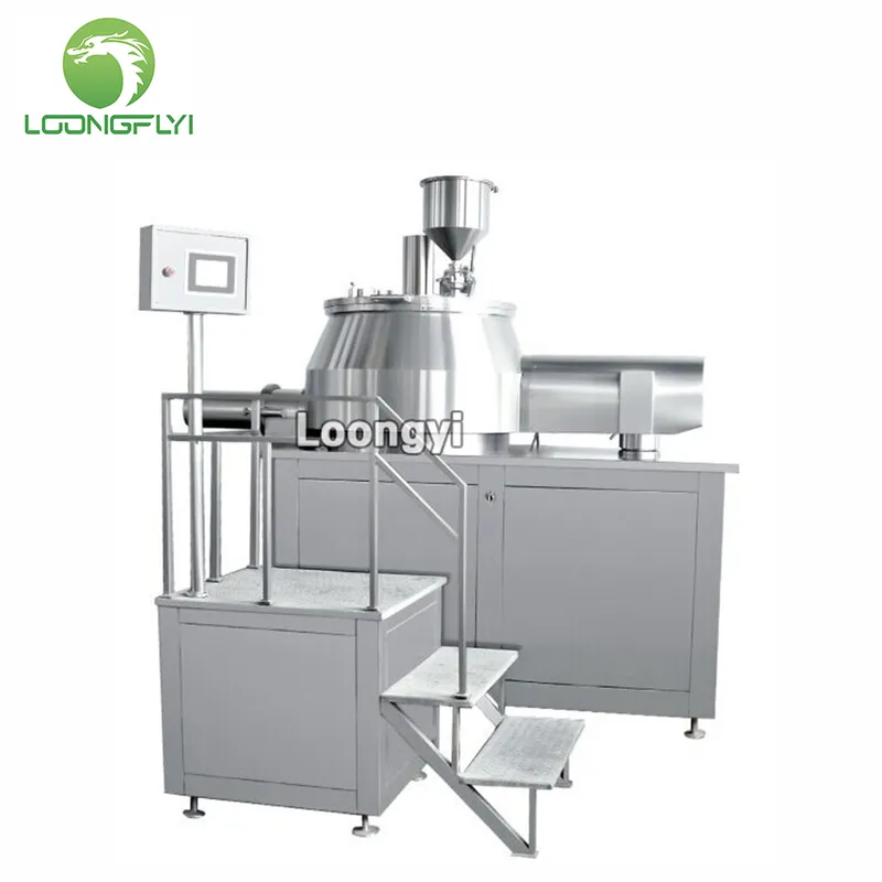 food pelletizer wet rapid mixing granulator for different powder
