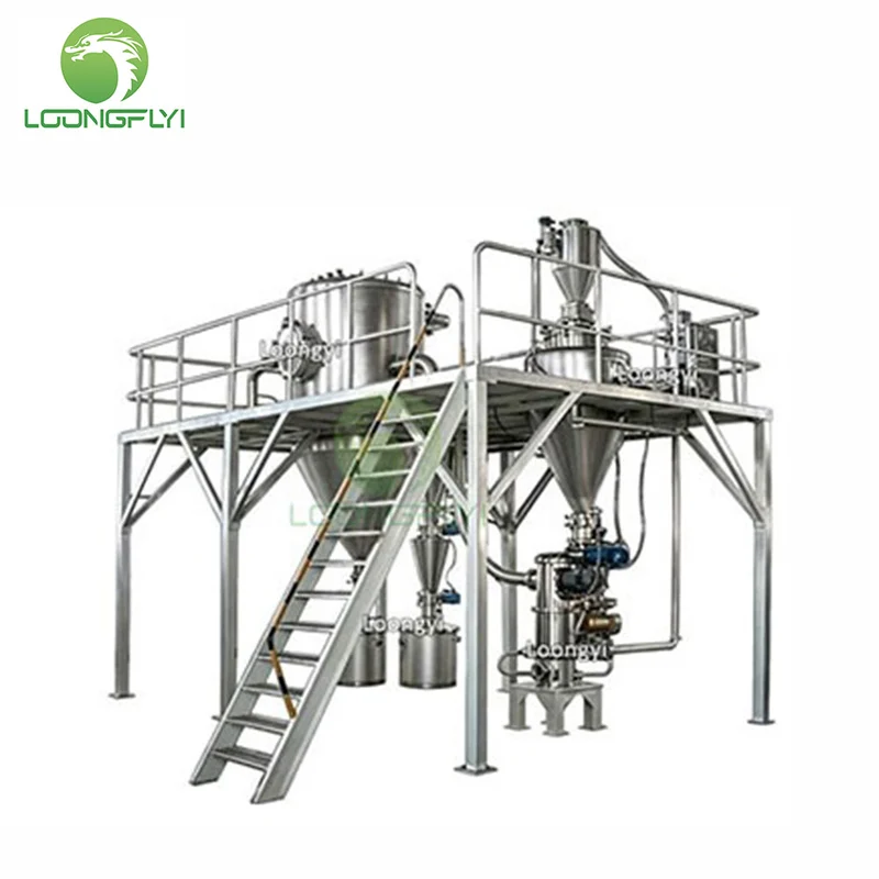 Chemical Rice Grain Seed Coffee Bean Sugar Air Jet Mill