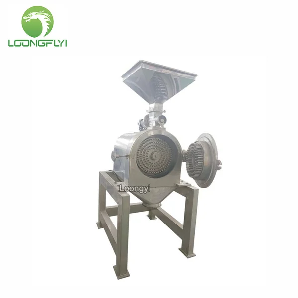 Stainless steel cocoa sugar spice grinder pin mill grinding machine