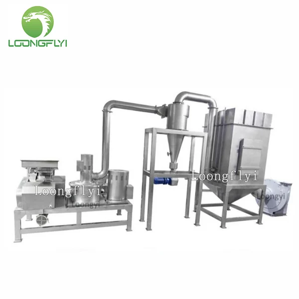 Spice Herb Leaf Rice Grain Seed Micro Pulverizer Unit