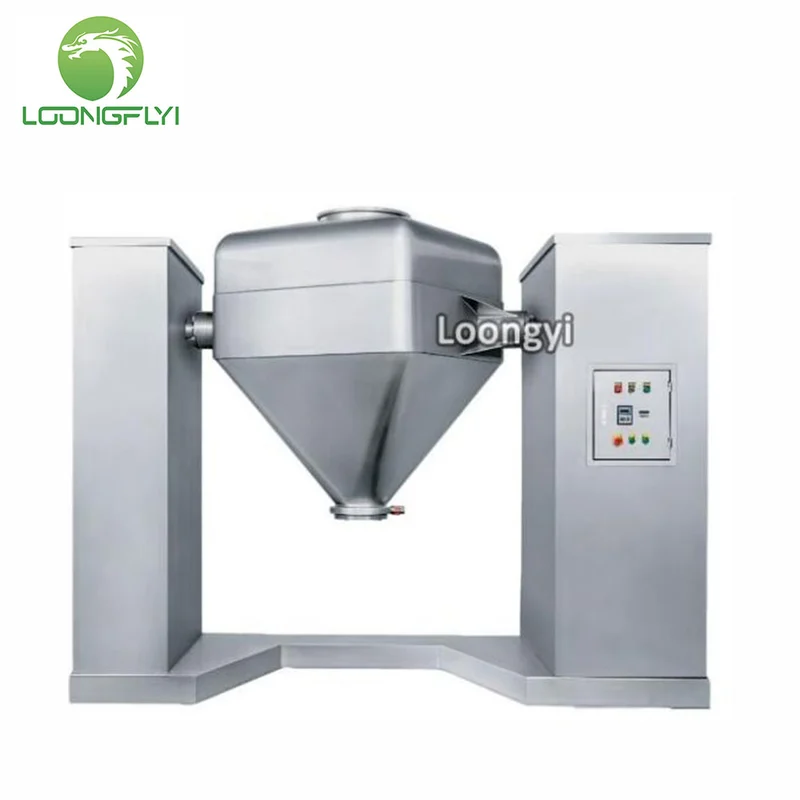 Stainless steel cereal tea salt coffee rotating drum mixer machine