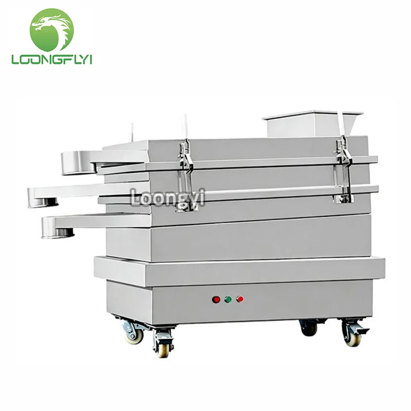 Pharmaceutical Chemical Foodstuff ZSF Rectangular Vibrating Screen