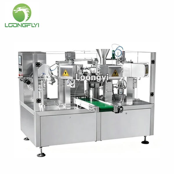 Dry Powder Premade Pouch Packing Machine