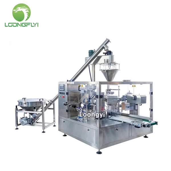 Dry Powder Premade Pouch Packing Machine