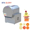 Square and round vegetable and fruit chips slicer machine
